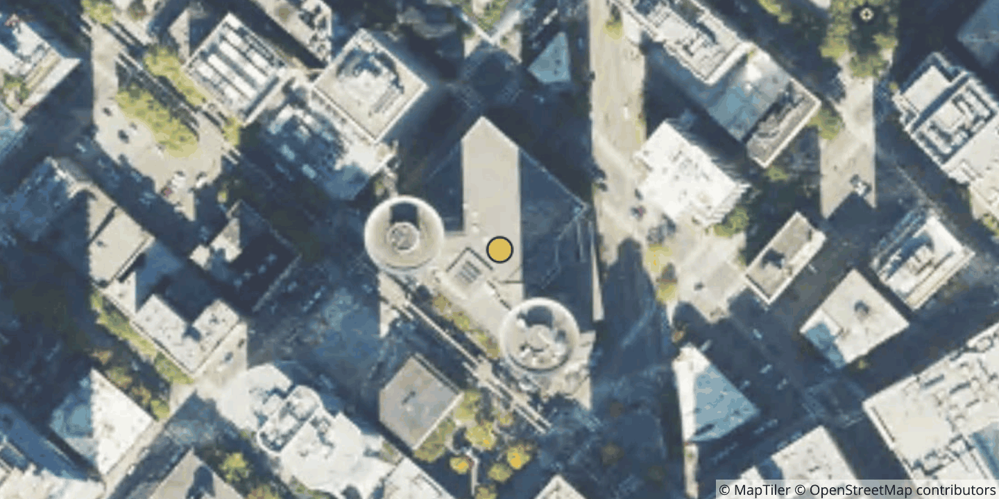 Aerial view of The Westin Building