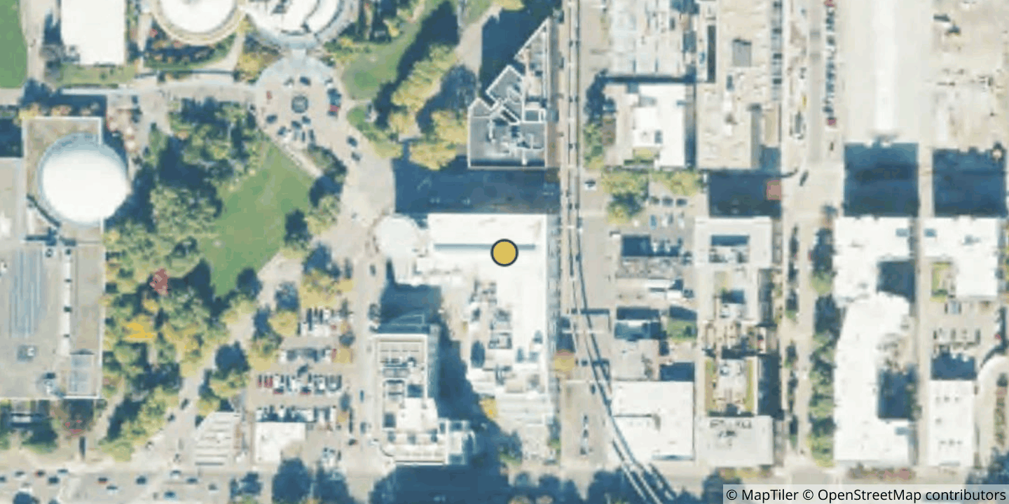 Aerial view of KOMO Plaza