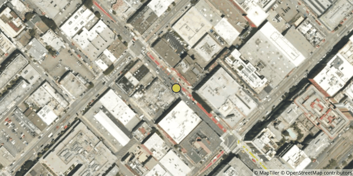 Aerial view of Data Canopy - San Francisco