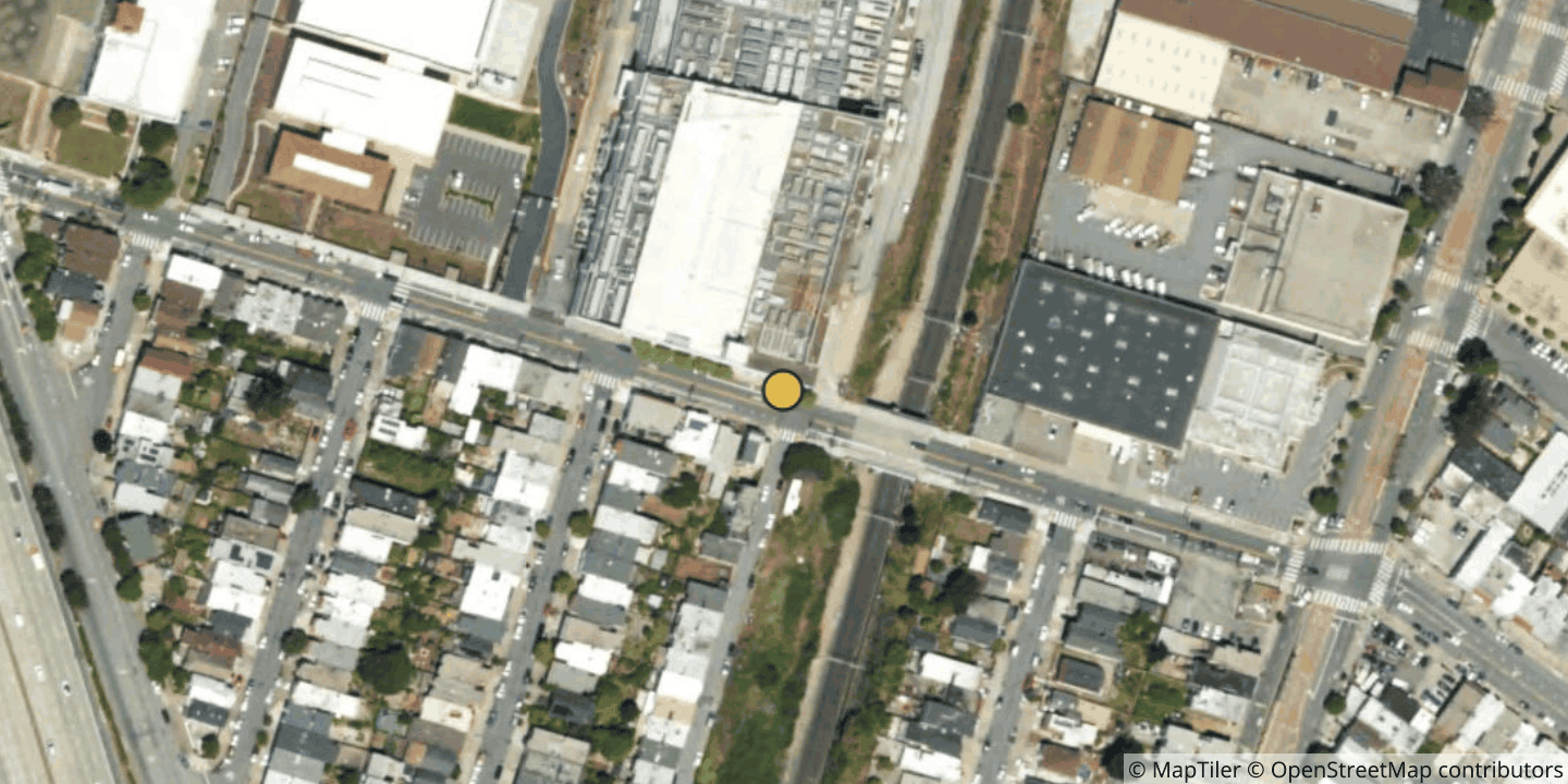 Aerial view of SFDC1 - 200 Paul Ave