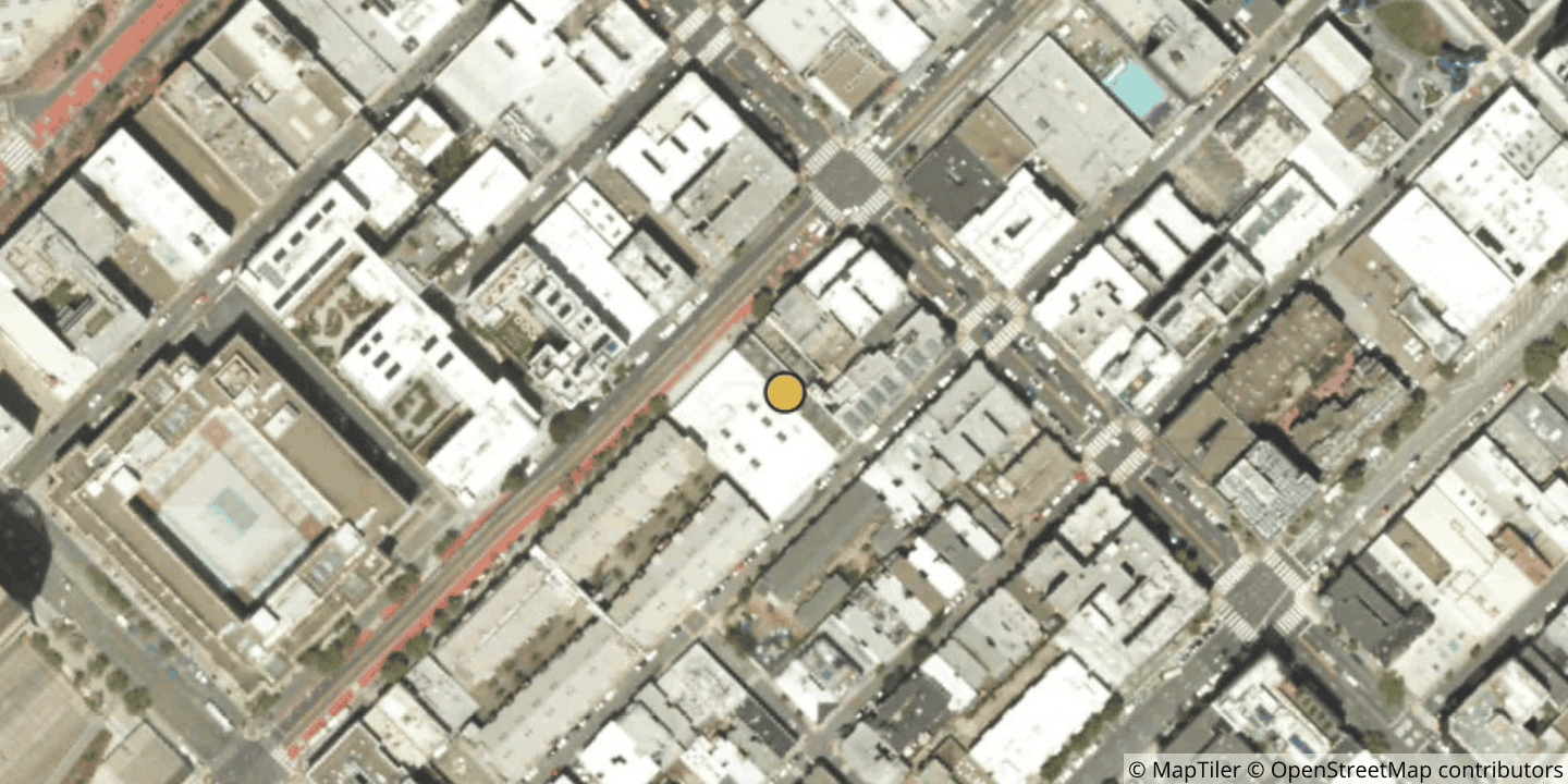 Aerial view of The Mission Street Center