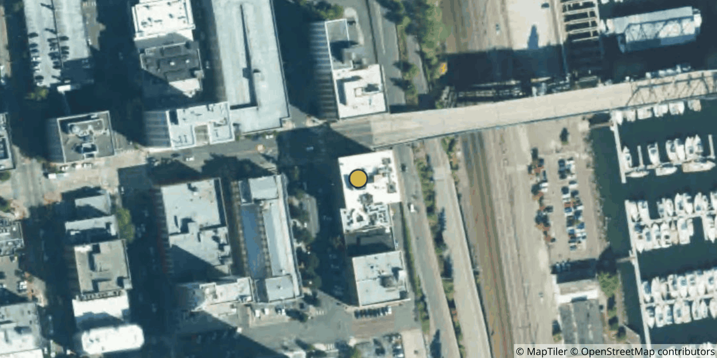Aerial view of Optic Fusion - Perkins Building