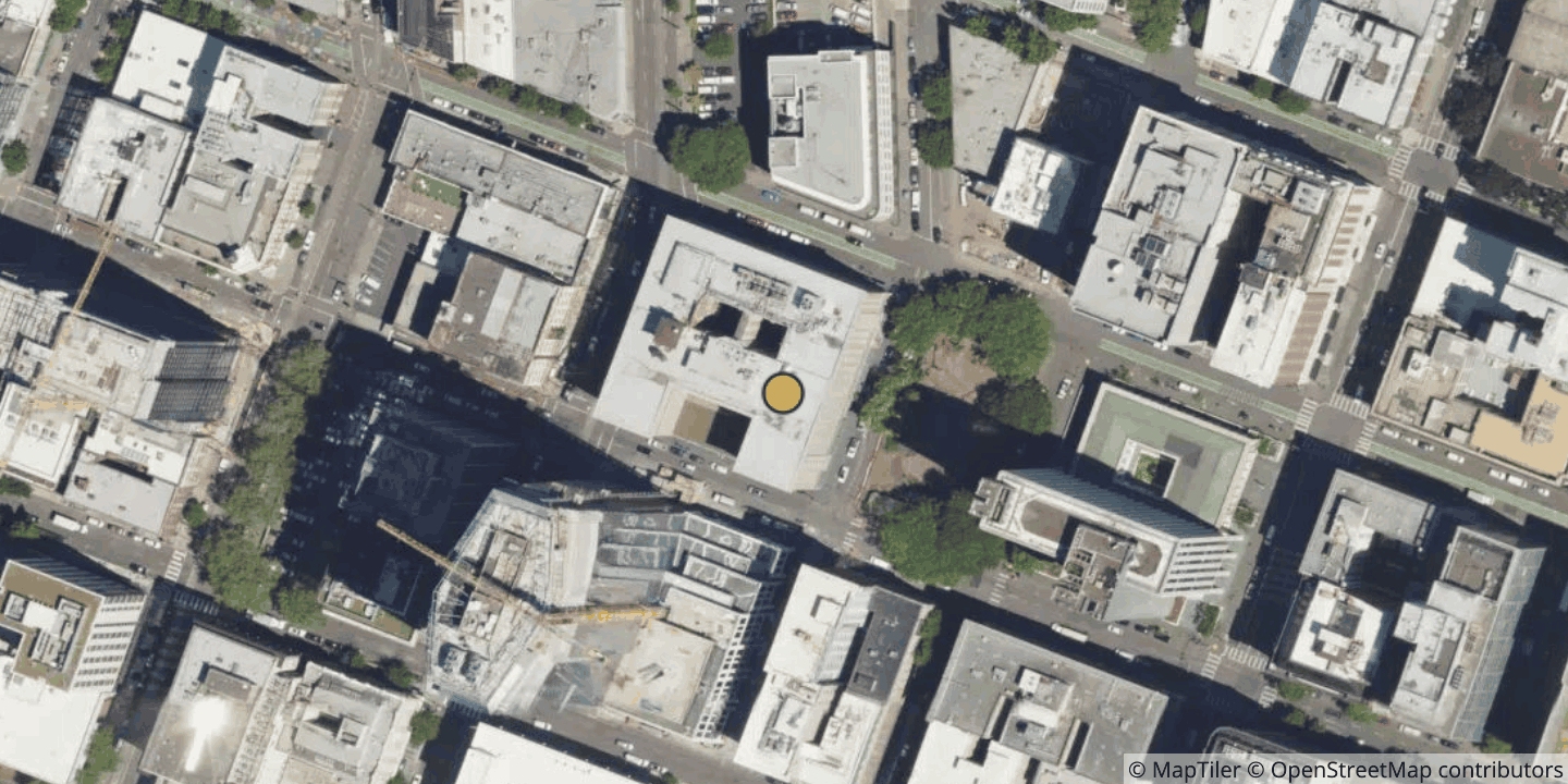 Aerial view of Pittock Block