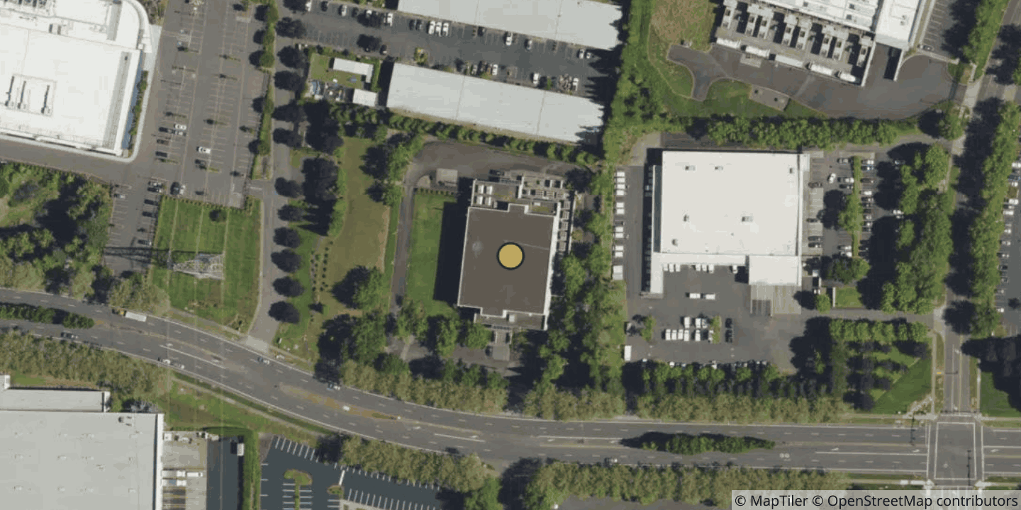Aerial view of Tata Communications Hillsboro