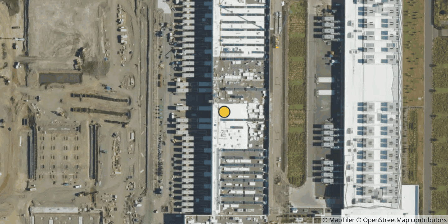Aerial view of QTS Hillsboro 2 Campus