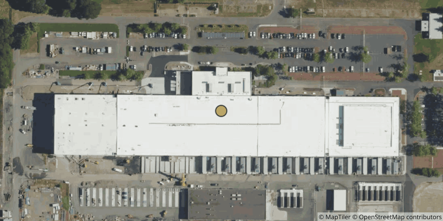 Aerial view of RagingWire HI1 - NTT