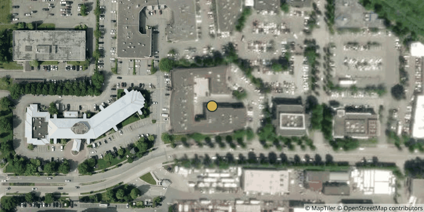 Aerial view of SmarttNet Burnaby