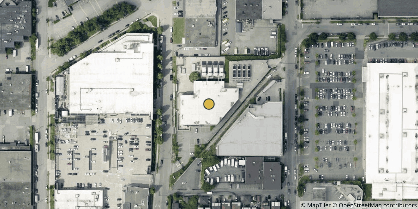 Aerial view of Tech Futures Vancouver YVR1