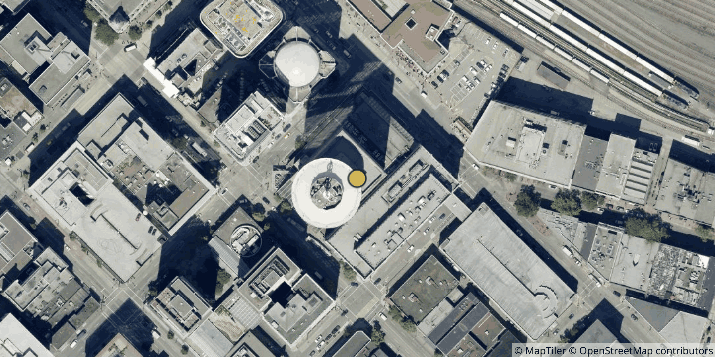Aerial view of iTel Networks Vancouver