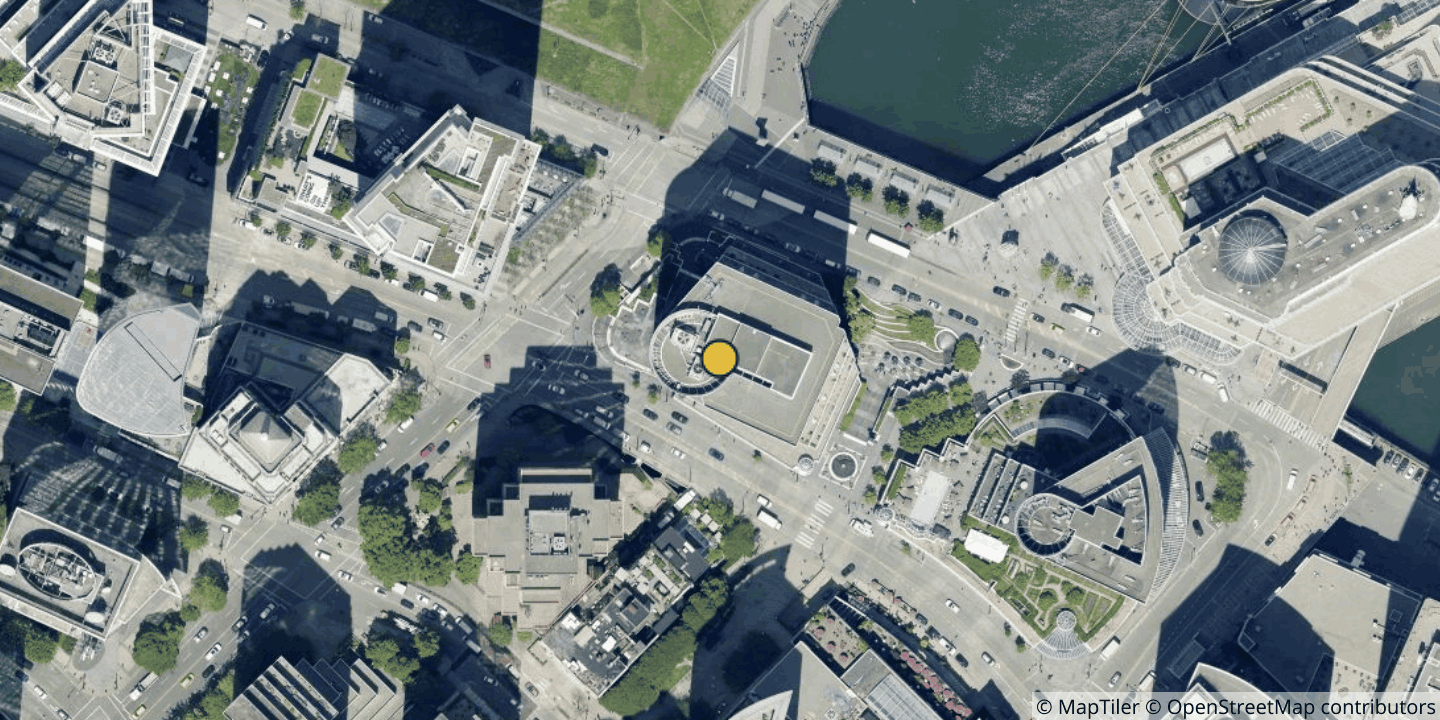 Aerial view of CCS Waterfront