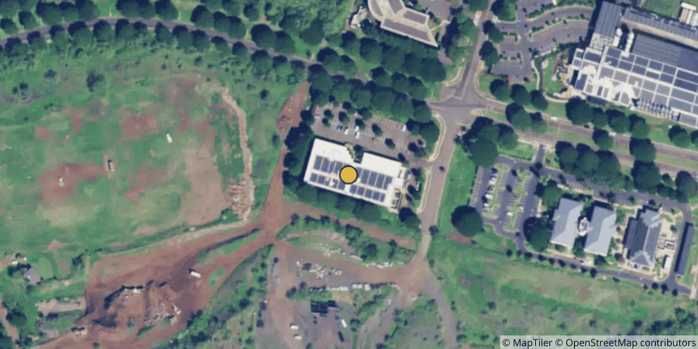 Aerial view of Maui High Performance Computing Center
