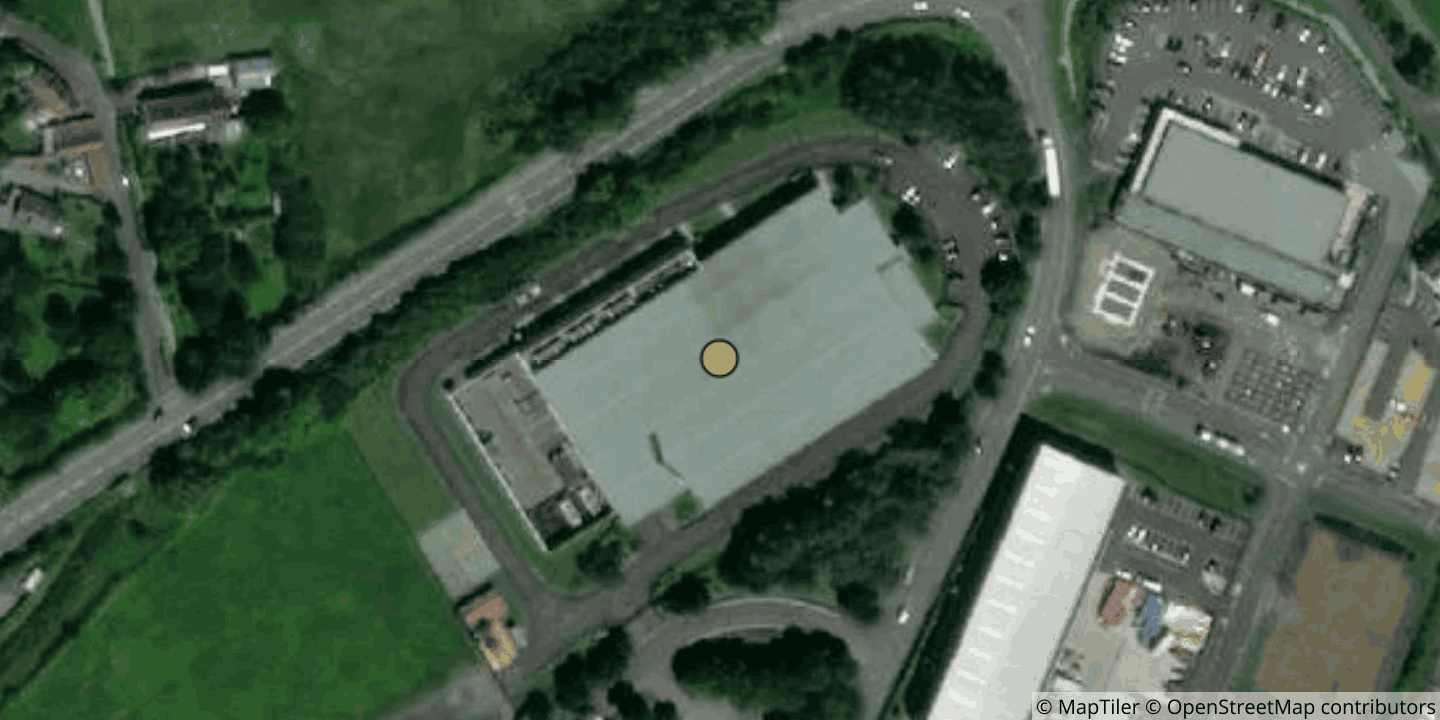 Aerial view of Tata Communications Highbridge Datacentre