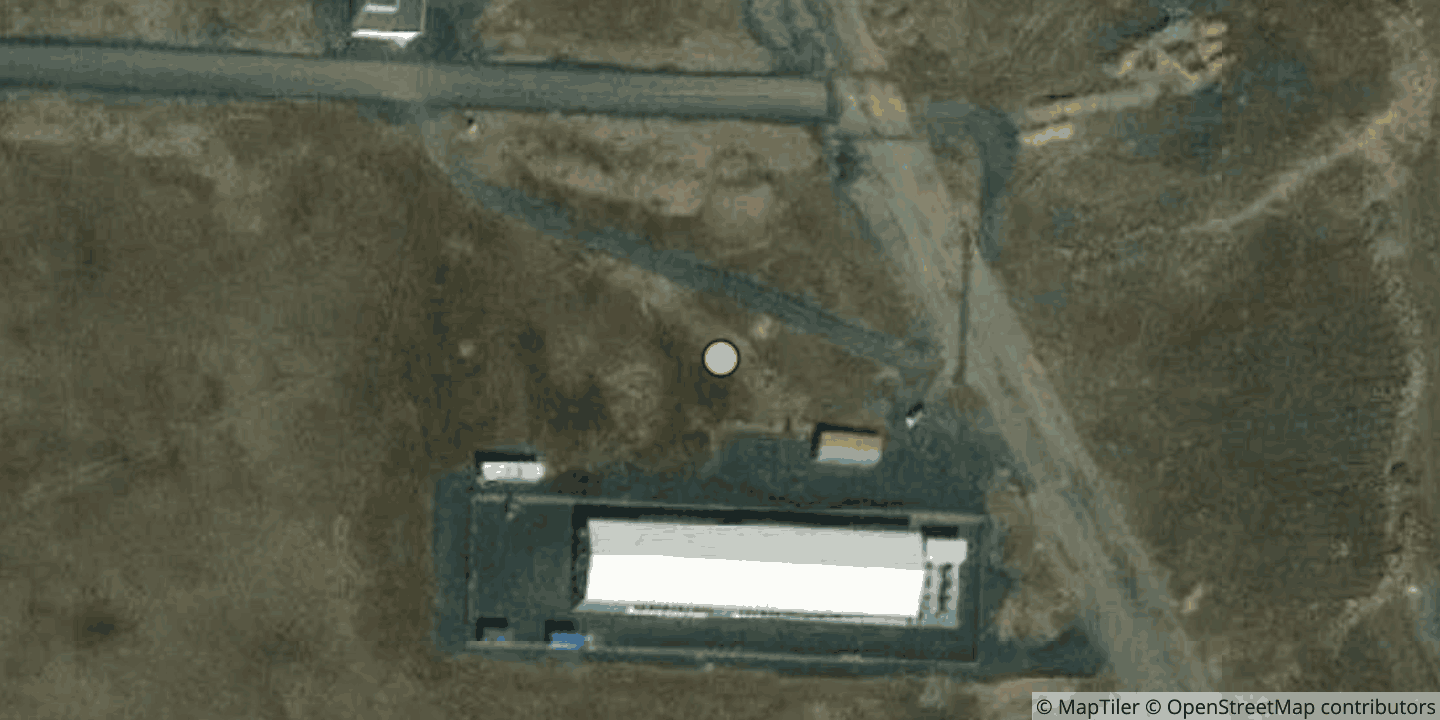 Aerial view of Fitjar Campus