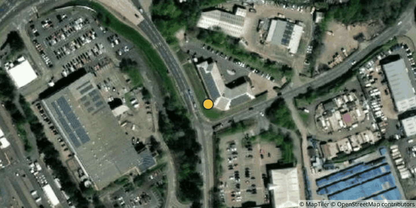 Aerial view of South West Communications Exeter