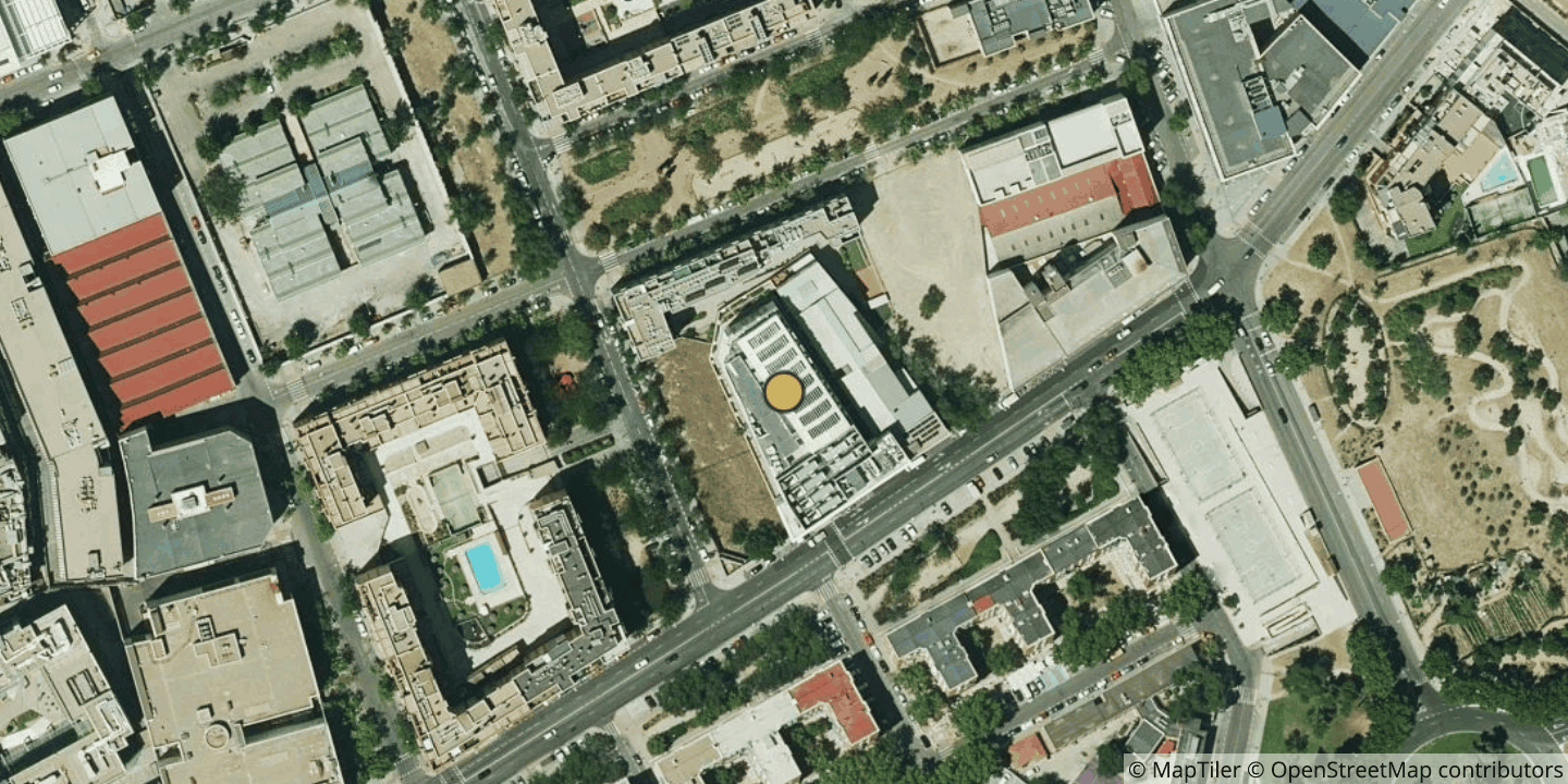 Aerial view of Digital Realty Madrid MAD3