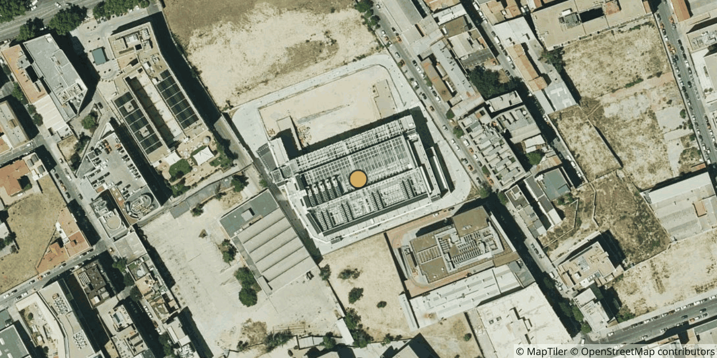 Aerial view of Digital Realty Madrid MAD4