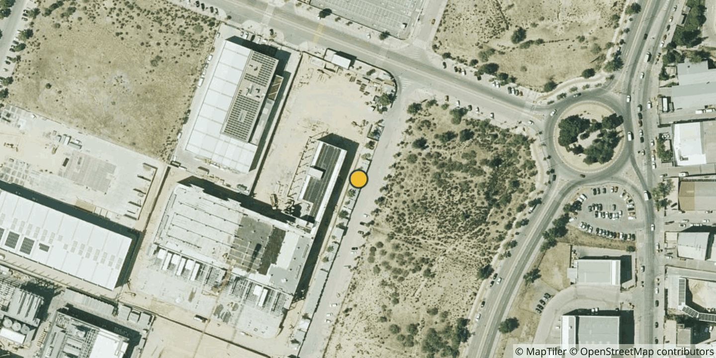 Aerial view of CyrusOne Madrid MAD1