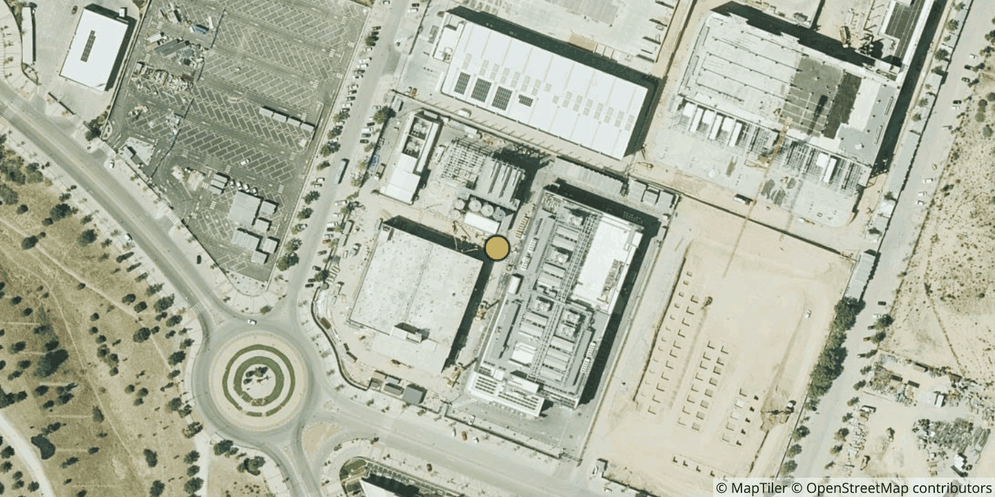 Aerial view of Equinix MD6 Madrid