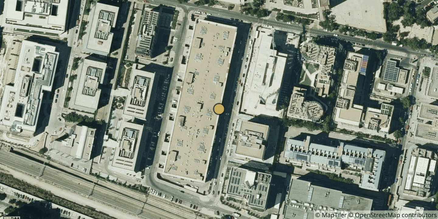 Aerial view of Vozelia Telecom Madrid