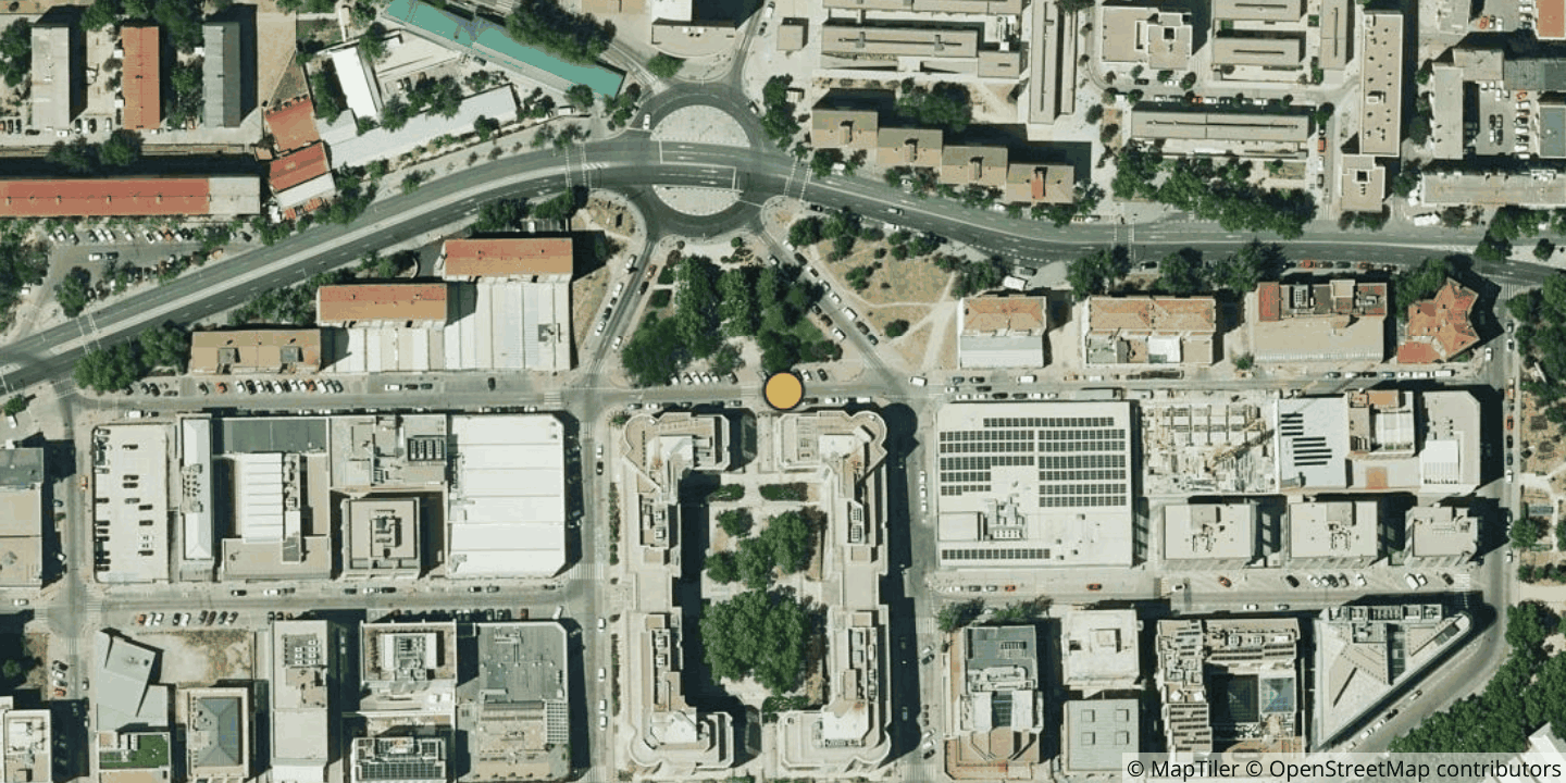 Aerial view of nLighten Madrid MAD1