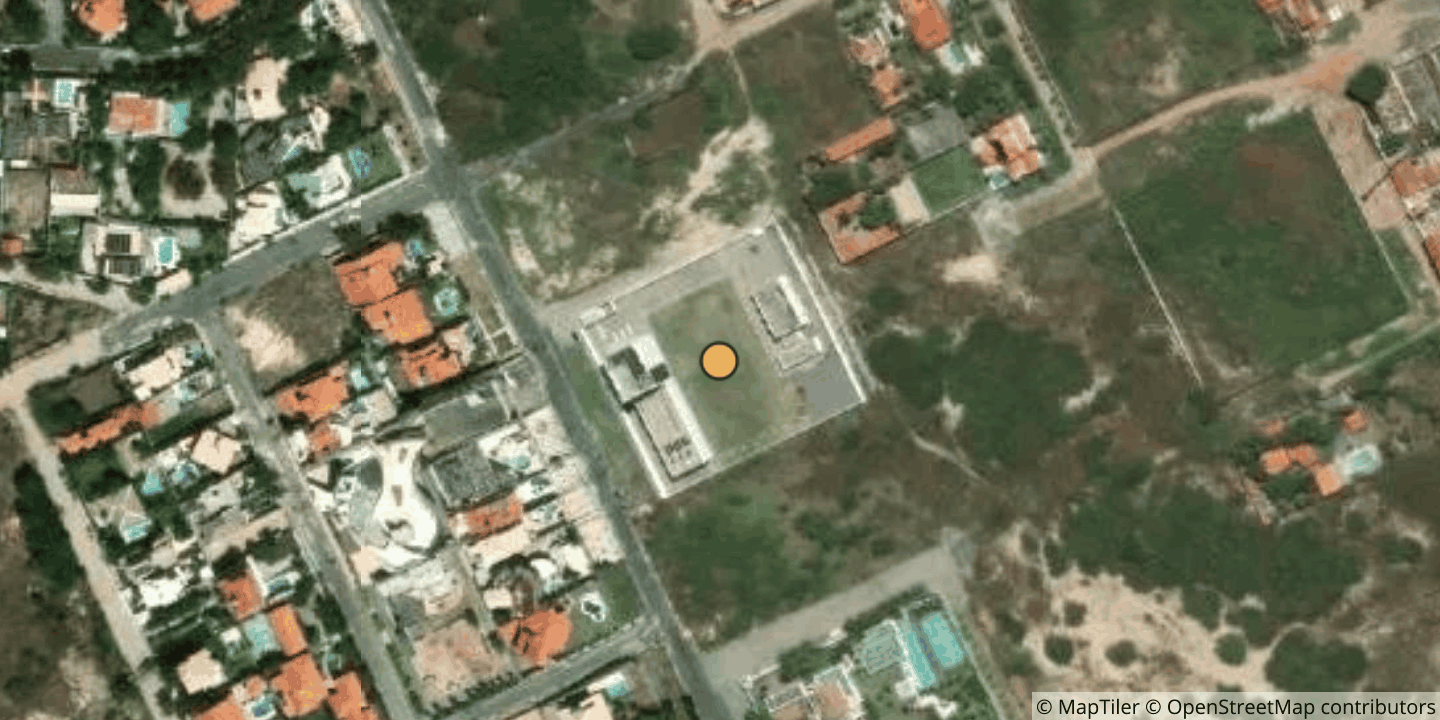 Aerial view of AngoNAP Fortaleza