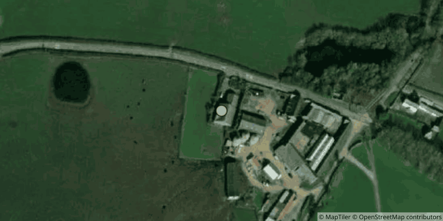 Aerial view of Reynoldston Cable Landing Station
