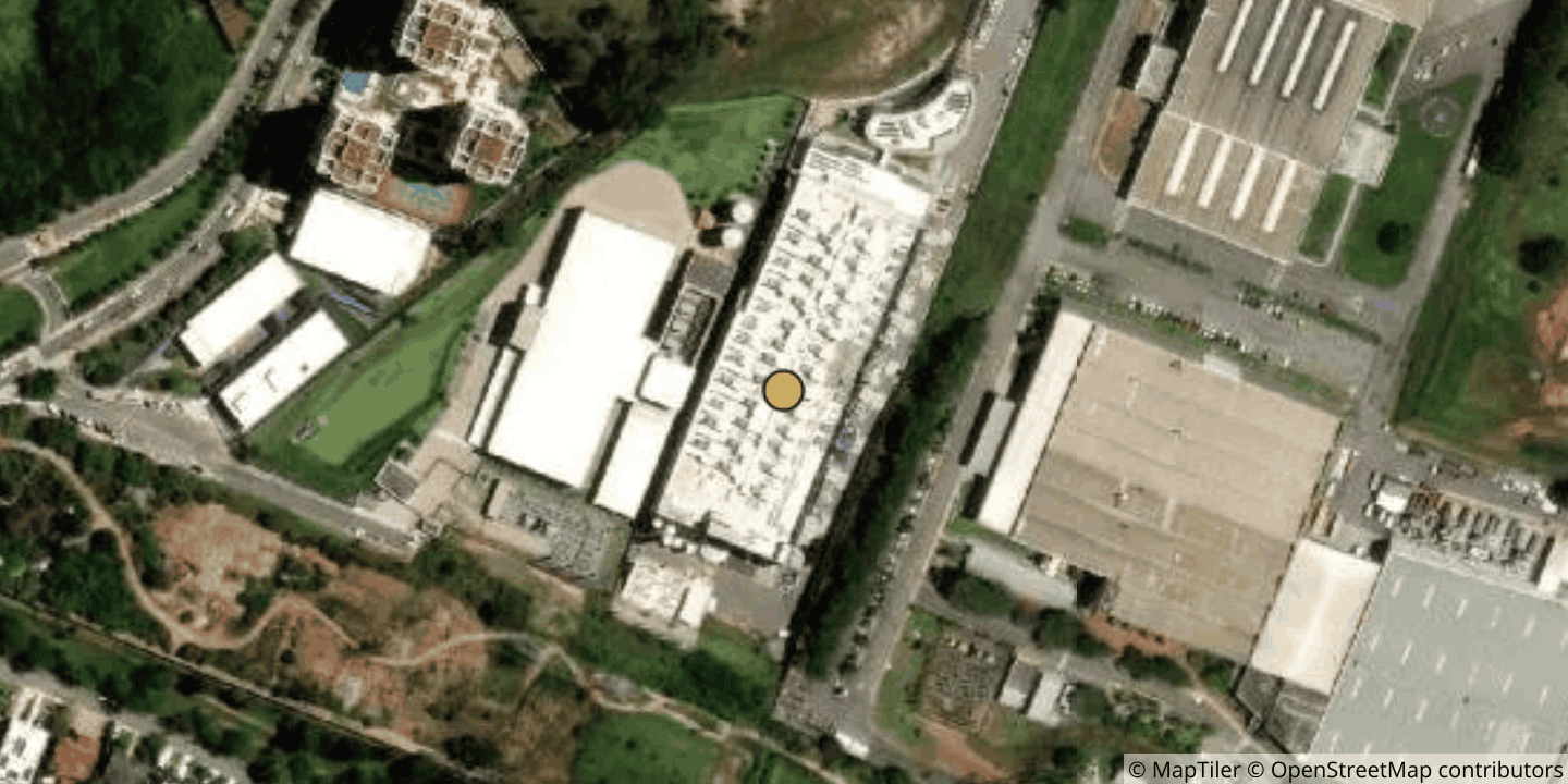 Aerial view of Equinix SP3 - São Paulo