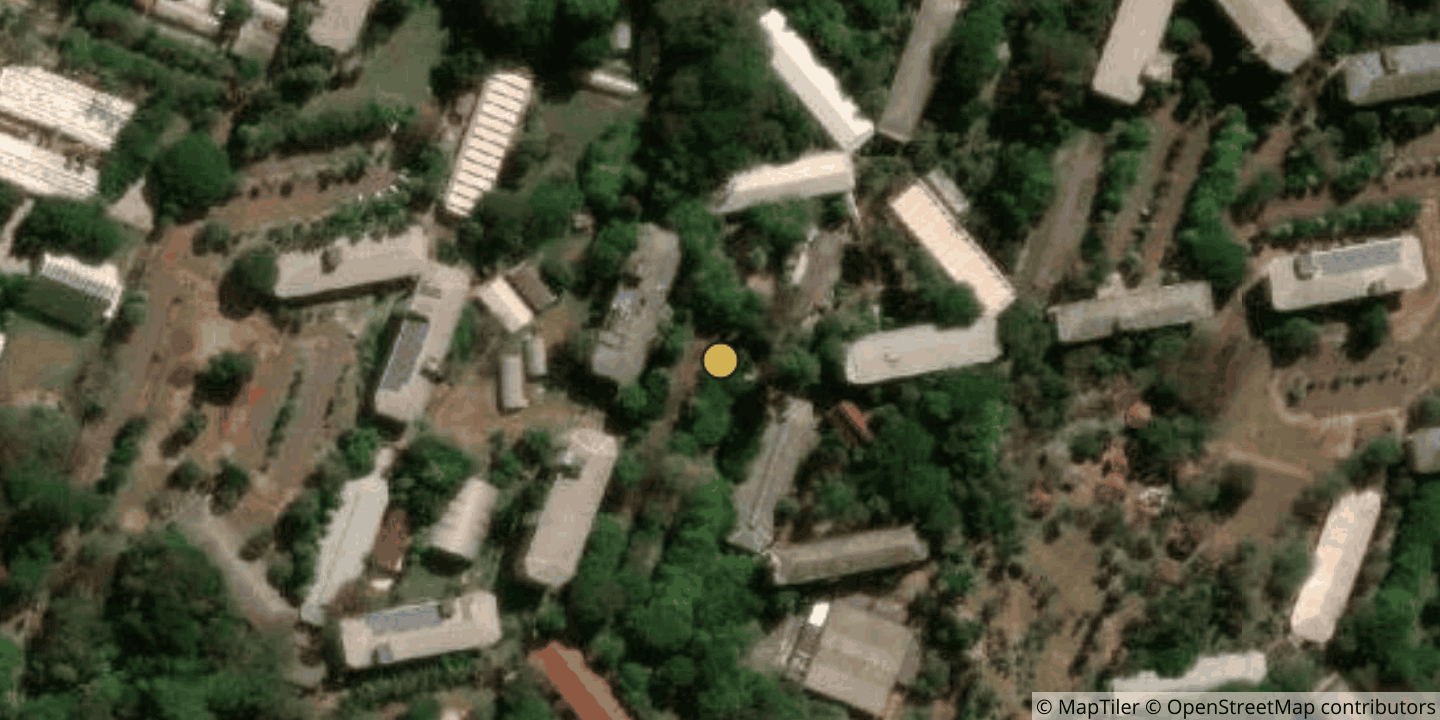 Aerial view of Universidade Estadual de Maringá