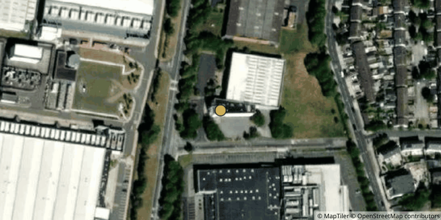 Aerial view of Hibernia Atlantic Dublin International Exchange Center