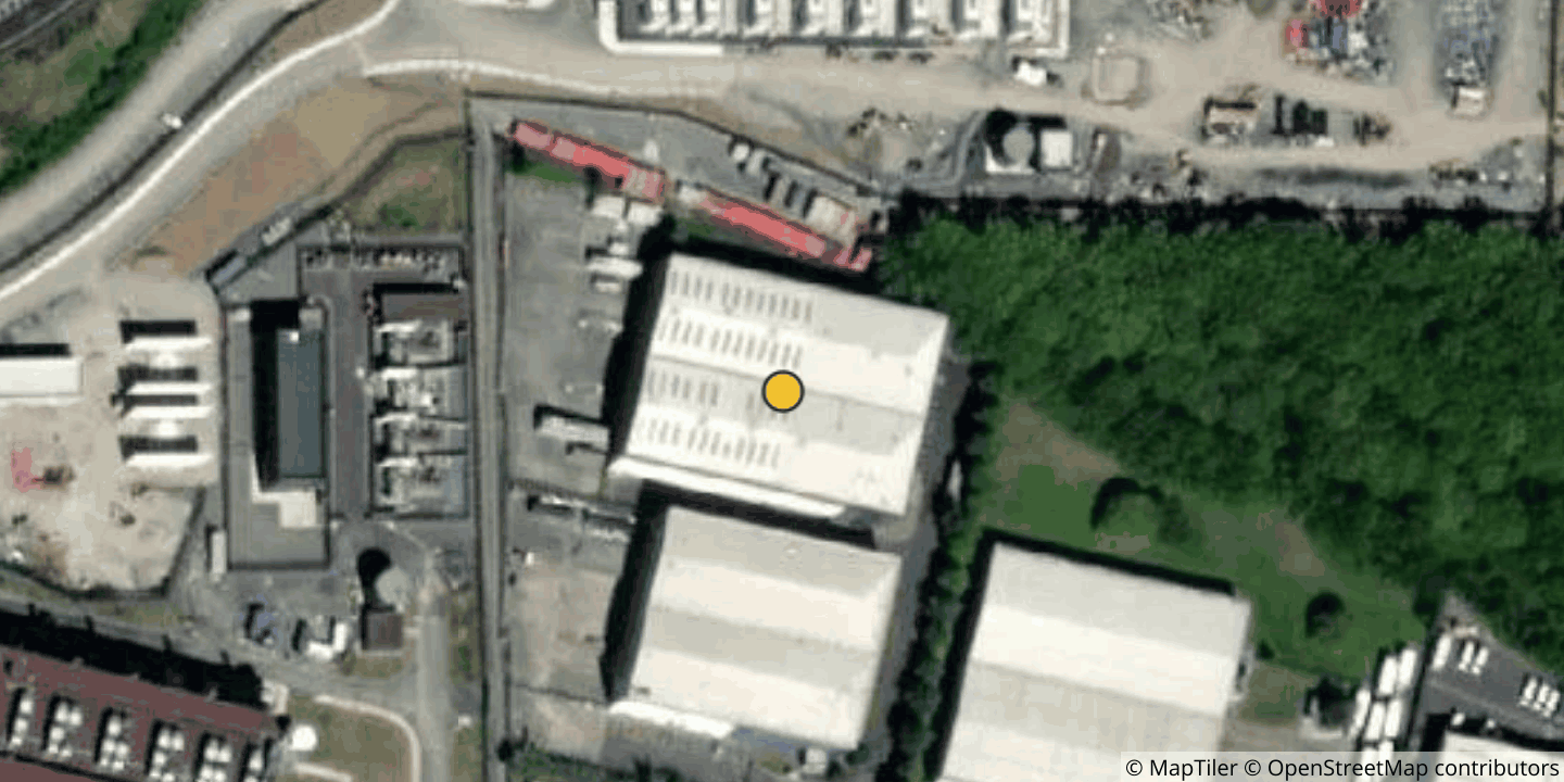 Aerial view of Vodafone Data Centre