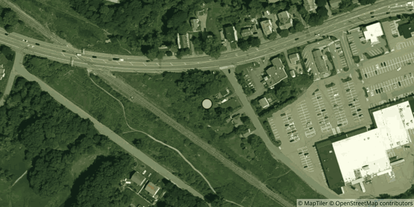 Aerial view of FirstLight Regen Hut
