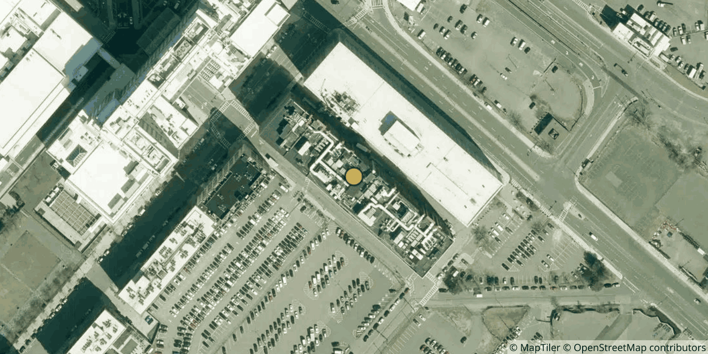 Aerial view of Verizon Boston
