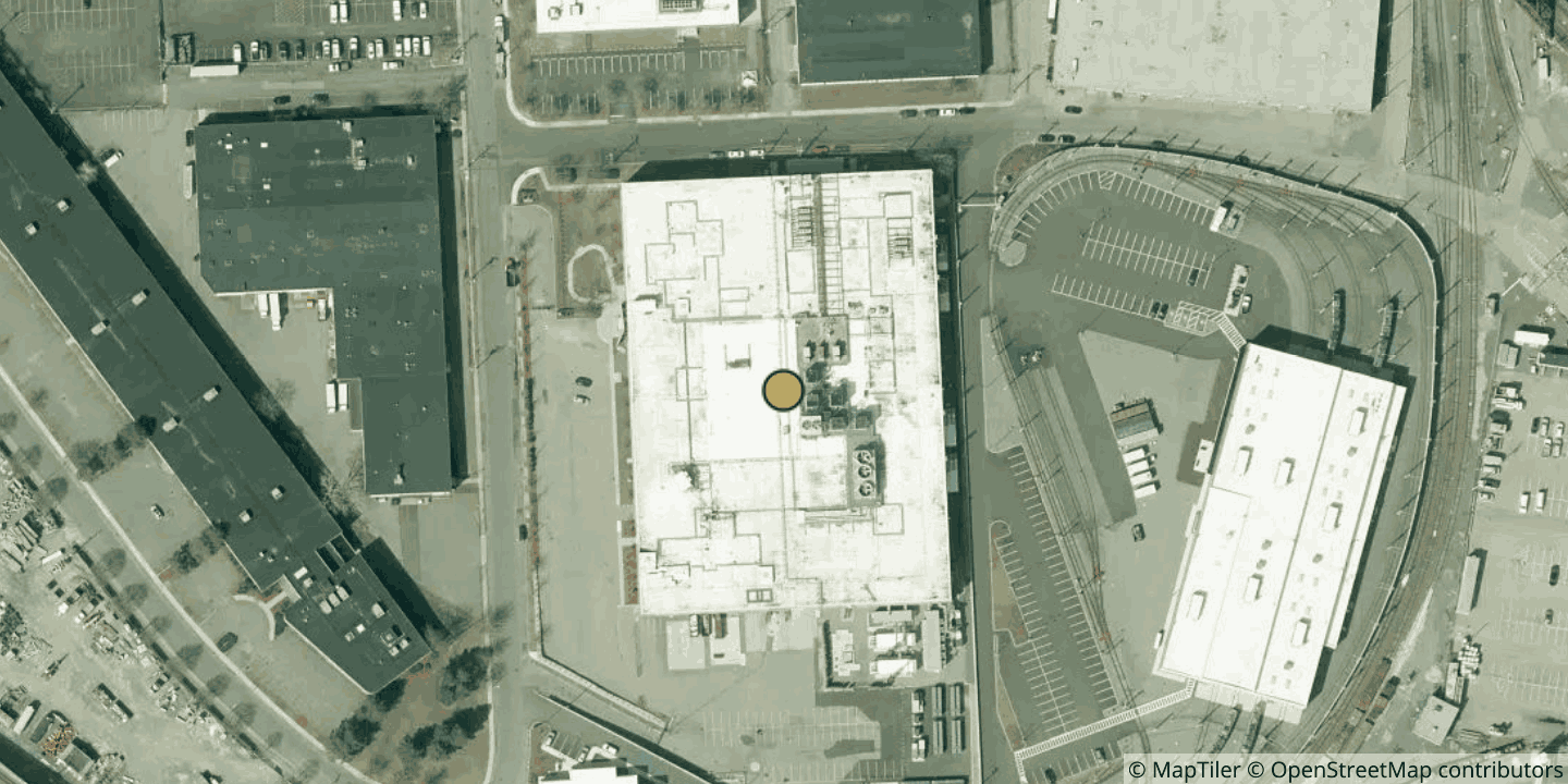 Aerial view of CoreSite - Boston (BO1)