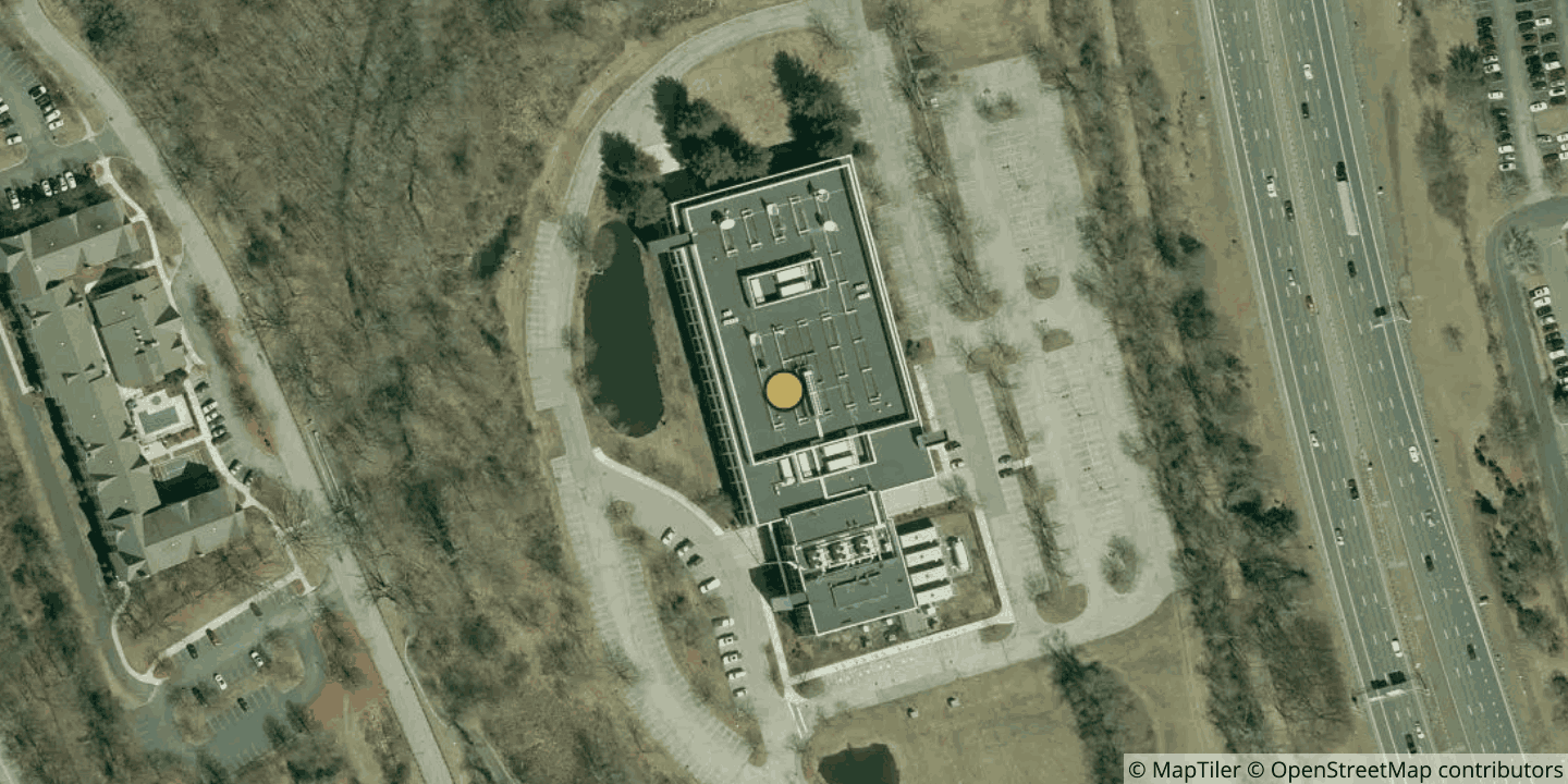 Aerial view of Navisite Andover