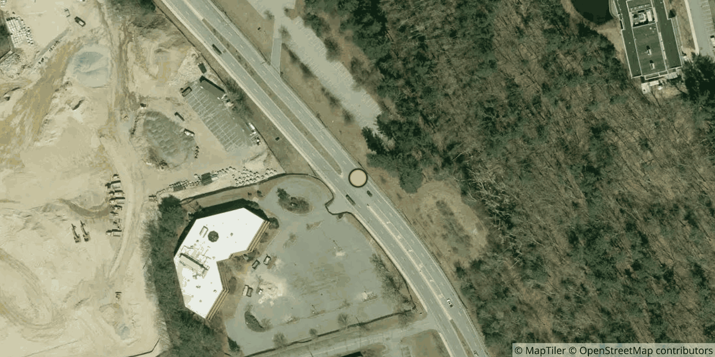 Aerial view of 55 Middlesex Turnpike
