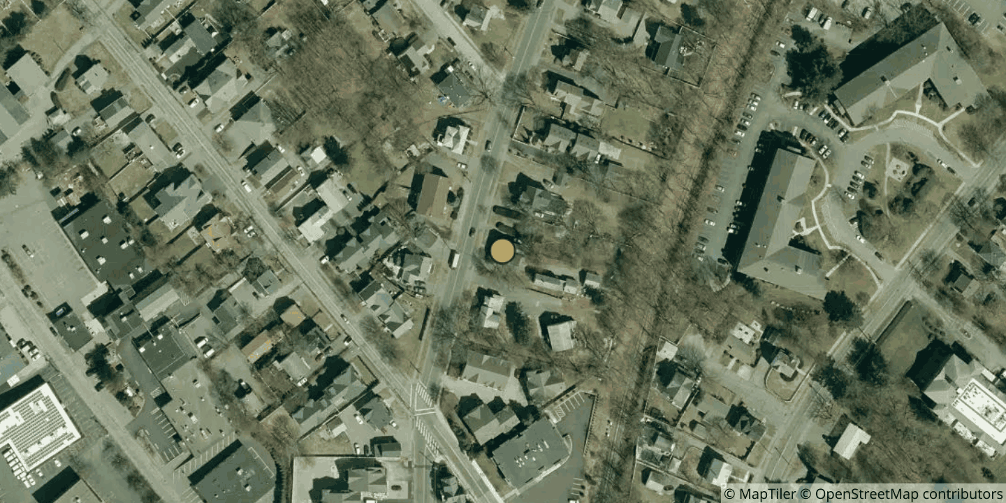 Aerial view of 128 First Avenue (BOS14)