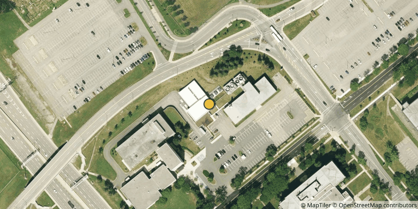 Aerial view of Data center of Université Laval