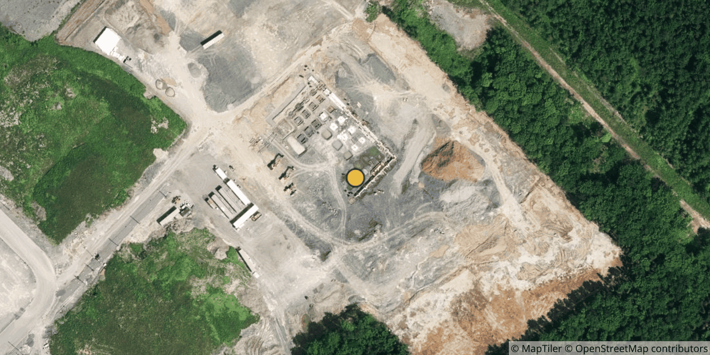 Aerial view of QScale Q01 - Building 1