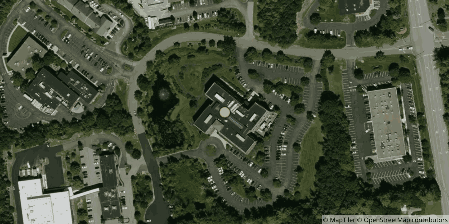 Aerial view of ColoSpace - Bedford, NH