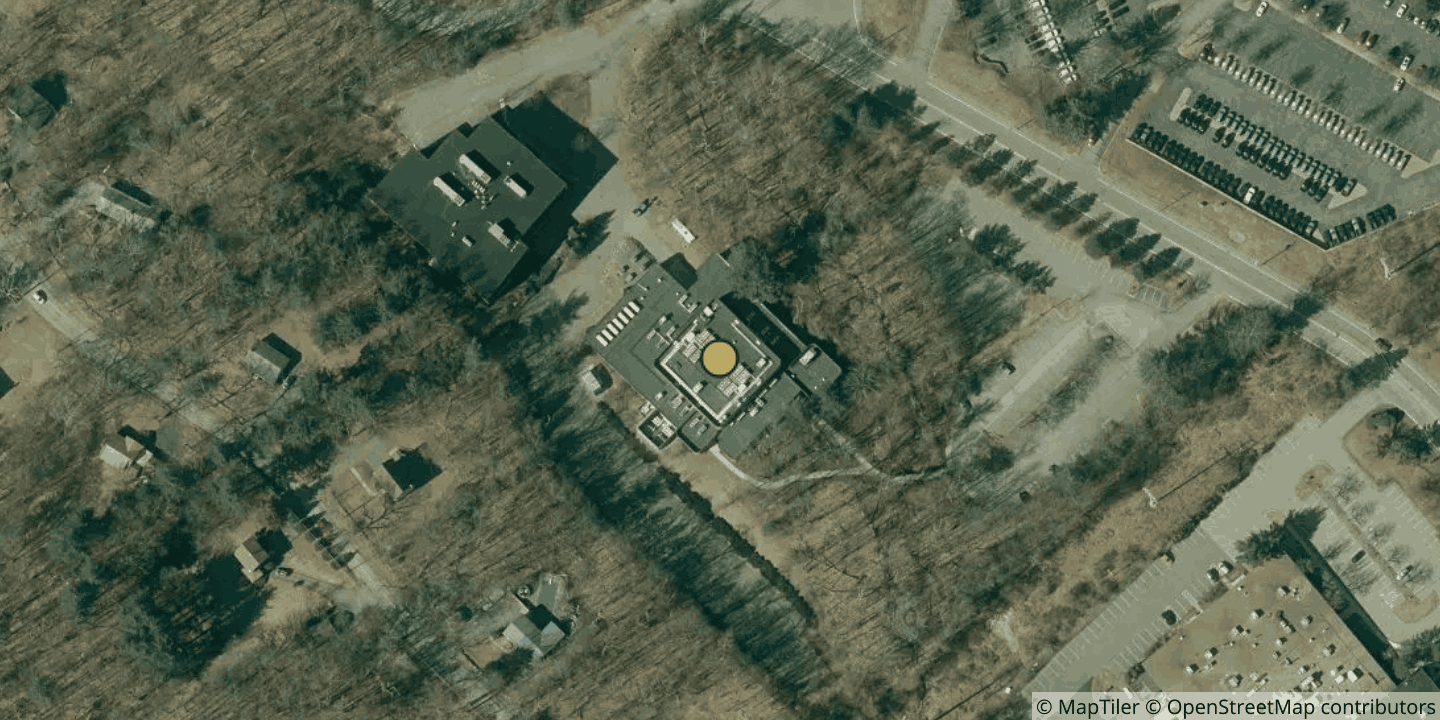 Aerial view of 365 Data Centers Marlboro (MA1)