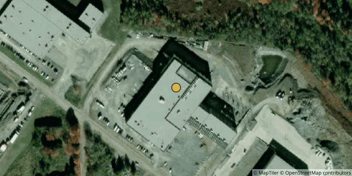 Aerial view of Bitfarms Bunker