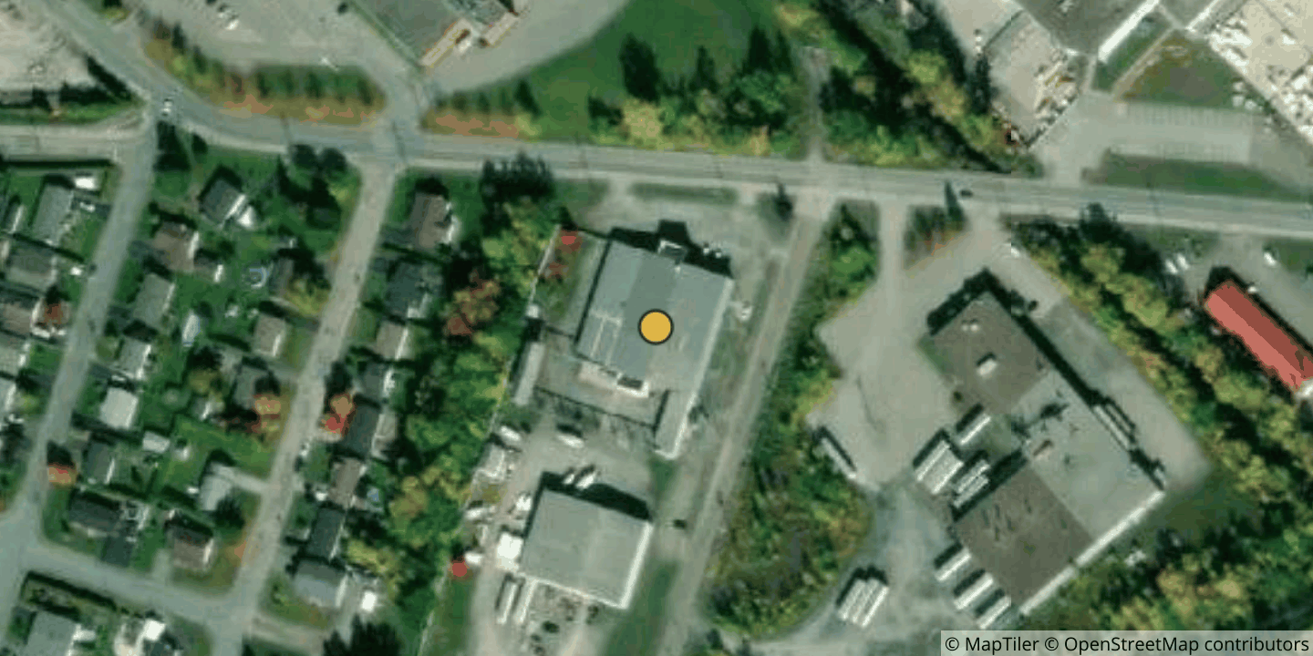 Aerial view of Bitfarms Magog