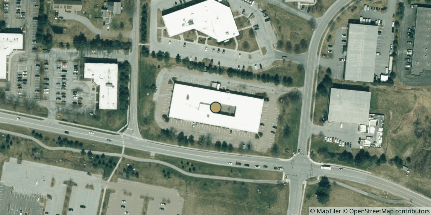 Aerial view of Tech Vault South Burlington