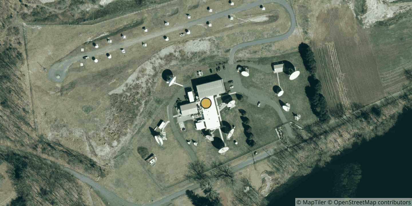 Aerial view of SD / Comsat Southbury Ground Station