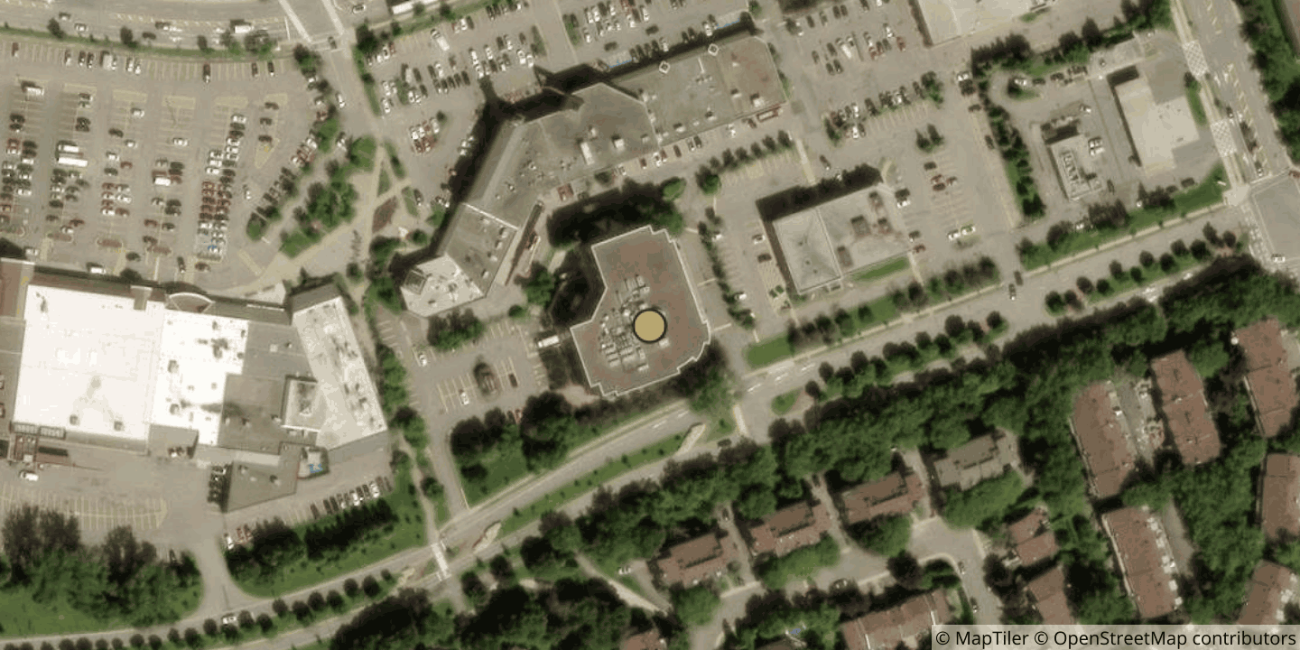 Aerial view of Édifice 3000 René Lévesque