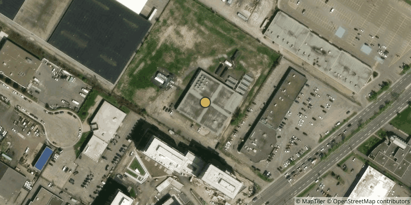 Aerial view of LeaseWeb Montreal MTL-02