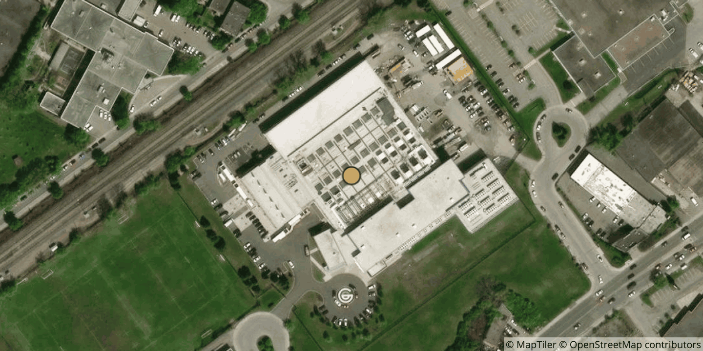 Aerial view of eStruxture Data Centers MTL-2
