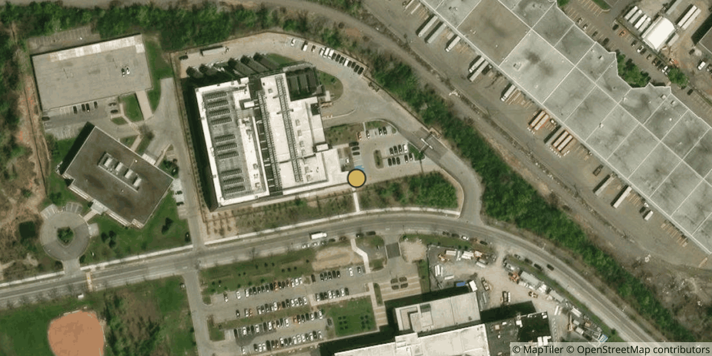 Aerial view of Vantage Data Centers (QC1)