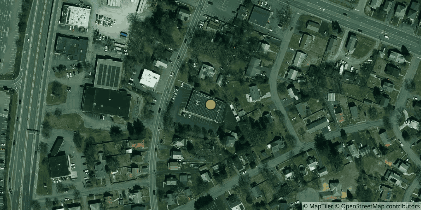 Aerial view of ColoHouse Albany