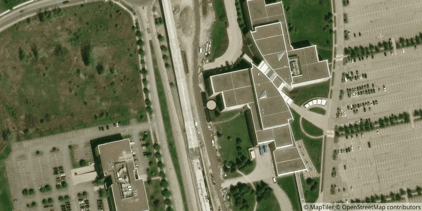 Aerial view of Cologix MTL5